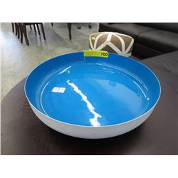 Mid Century Enameled metal bowl - circa 1970's