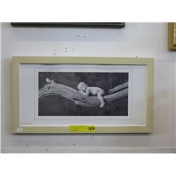 Framed Anne Geddes print