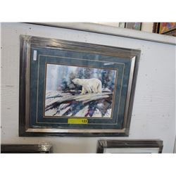 Framed print: "Seal the Deal" by D. Bartholet
