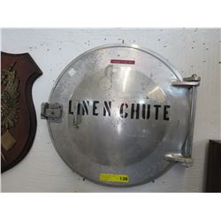 Vintage Metal Linen Chute cover