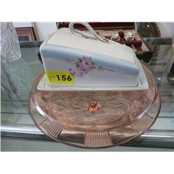 Vintage Noritake cheese dish