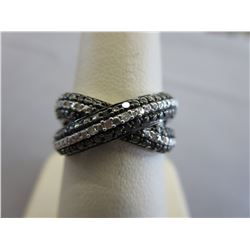 Black & White Diamond Ring