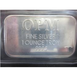 2 Silver Bars Minted by OPM