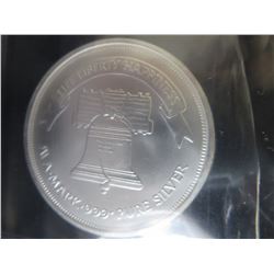 Silver Round. Liberty Bell design