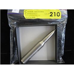 .999 Fine Titanium .50 Caliber Bullet