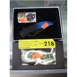 4 New folding knives