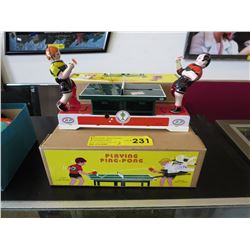 2 New "Playing Ping-Pong" toys