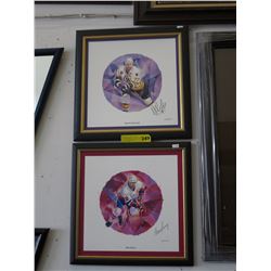 2 Signed limited edition hockey prints