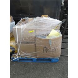 Skid of misc. household items