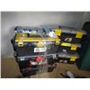 Image 1 : 9 Small plastic tool boxes - used