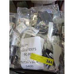 New fashion jewelry wrapped for retail - 90 pcs