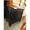 Image 2 : Wood Highboy Dresser & Bedside Table