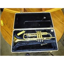 Trumpet in fitted case-used