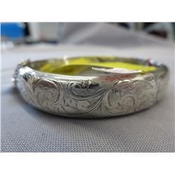 1945 Sterling Silver cuff bracelet