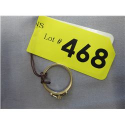 14KT Yellow Gold ring - missing stone