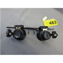 New illuminated jeweler's glasses
