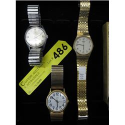 3 Men's watches - used