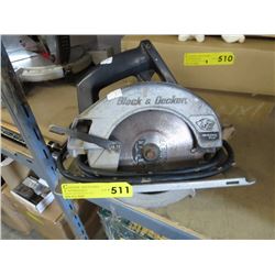 Black & Decker 7.25" circular saw - used