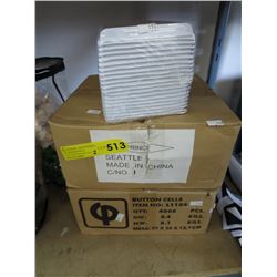 2 Cases of button cell batteries