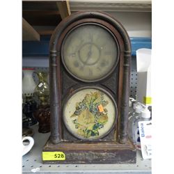 Wood mantle clock - replica