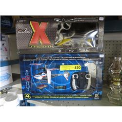2 R/C helicopters