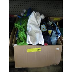 New XXL shorts, jersey's, etc.