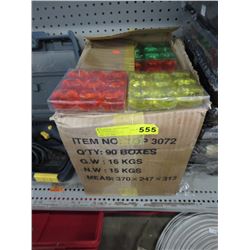 Case of gel candles