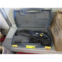 Mastercraft reciprocating saw in case - used