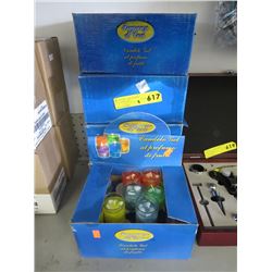 5 Cases of gel fragrance candles