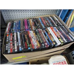 100+ DVDs, approx. count