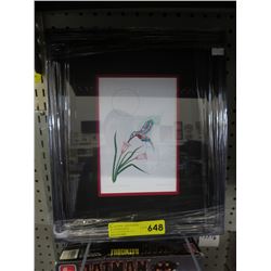 Framed Richard Shorty print "Serenity Hummingbird"