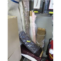 7 Partial bolts of fabric - clean