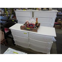 NEW - 3 White Dressers