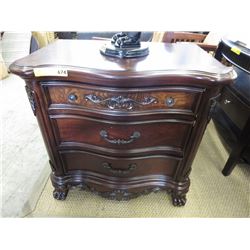 NEW - Ornate Bedside Table