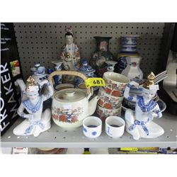 Oriental glazed ceramics