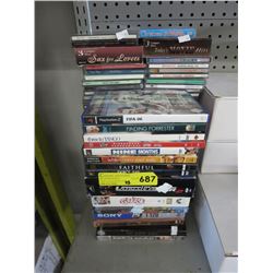 CDs & DVDs, approx. 75