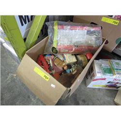 Large box of vintage collectibles