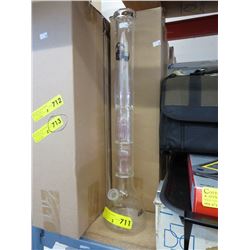New glass pipe - 19" tall, 4" dia. at base