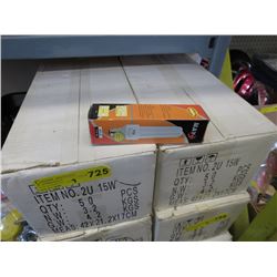 3 Cases of new compact fluorescent bulbs