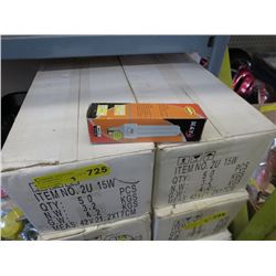 3 Cases of new compact fluorescent bulbs