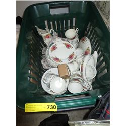 Vintage Myott ironstone dishes