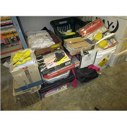 Assorted tools, etc.