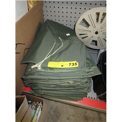 New children's rain ponchos, size 3