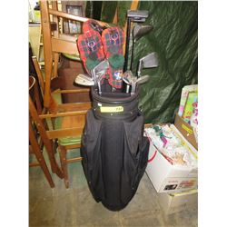 Golf clubs & bag