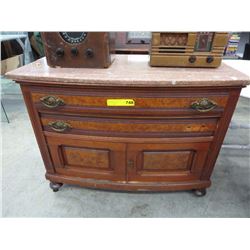 Victorian marble top washstand ca  1880