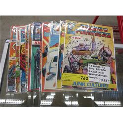 12x 1988 GI Joe & Transformers comics