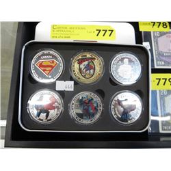 2013 Superman 6 coin set