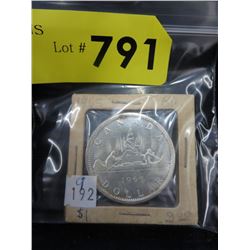 1965 Canadian Silver Dollar