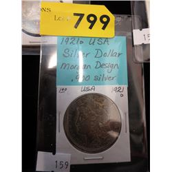 1921d USA Silver dollar - Morgan design
