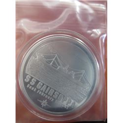 1 oz. .999 Silver WWII recovered Nazi sunk silver